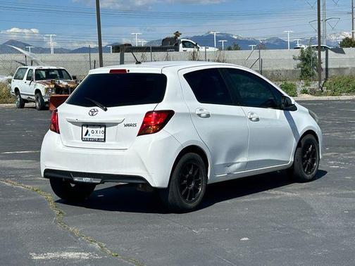 Super White 2017 Toyota Yaris L