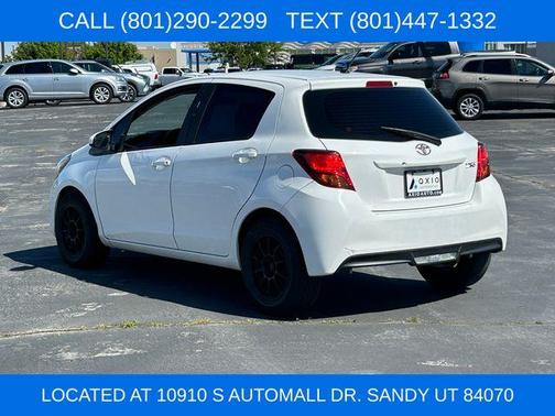 Super White 2017 Toyota Yaris L