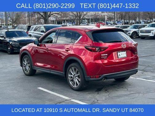 Soul Red Crystal Metallic 2021 Mazda CX-5 Grand Touring