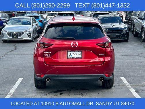 Soul Red Crystal Metallic 2021 Mazda CX-5 Grand Touring