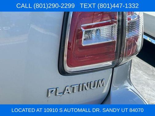 Brilliant Silver Metallic 2019 Nissan Armada Platinum