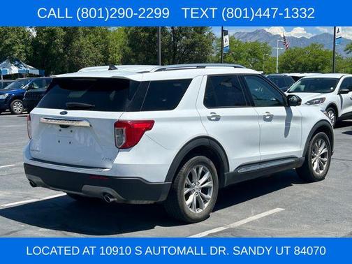 Oxford White 2021 Ford Explorer Limited