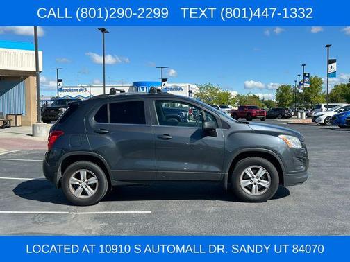 Cyber Gray Metallic 2016 Chevrolet Trax LT