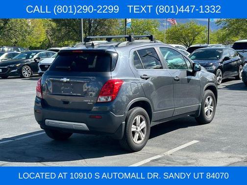 Cyber Gray Metallic 2016 Chevrolet Trax LT