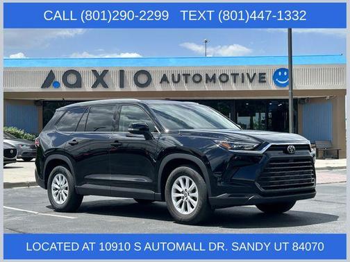 Midnight Black Metallic 2025 Toyota Grand Highlander XLE SUV