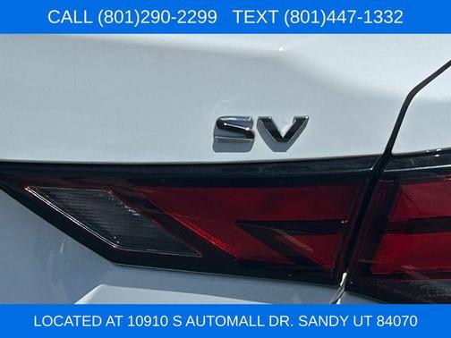 Cloud White 2024 Nissan Sentra SV