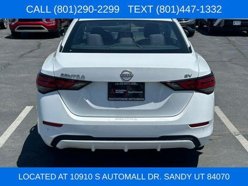 Cloud White 2024 Nissan Sentra SV
