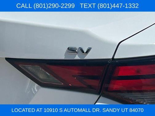 Cloud White 2024 Nissan Sentra SV