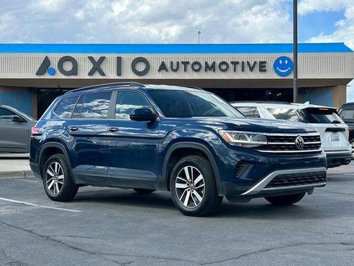 Tourmaline Blue Metallic 2022 Volkswagen Atlas 2.0T SE