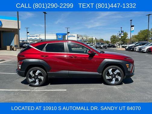 Red Metallic 2024 Hyundai KONA Limited