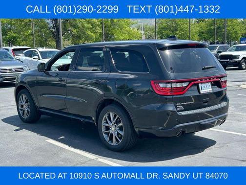 Brilliant Black Crystal Pearlcoat 2015 Dodge Durango SXT