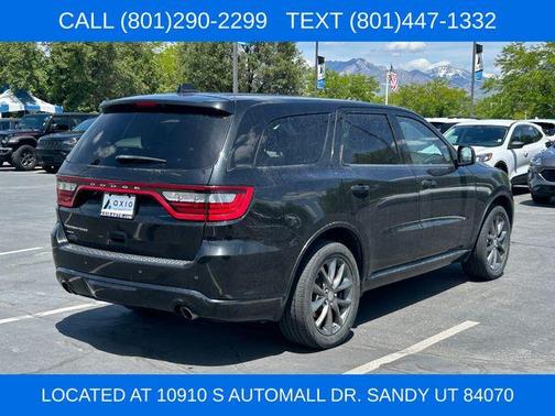Brilliant Black Crystal Pearlcoat 2015 Dodge Durango SXT