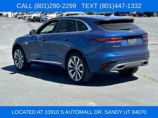 Bluefire Blue 2023 Jaguar F-PACE R-Dynamic S