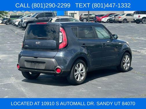 Blue 2015 Kia Soul +
