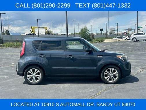 Blue 2015 Kia Soul +