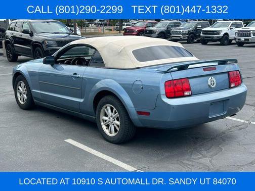 Blue 2007 Ford Mustang Deluxe