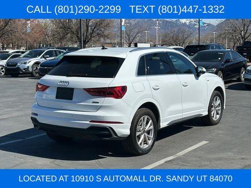 Arkona White 2025 Audi Q3 45 S line Premium