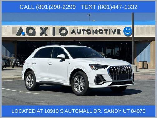 Arkona White 2025 Audi Q3 45 S line Premium