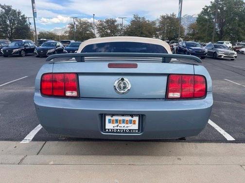 Blue 2007 Ford Mustang Premium