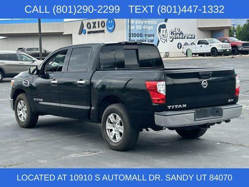 Magnetic Black 2017 Nissan Titan SV