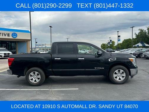 Magnetic Black 2017 Nissan Titan SV