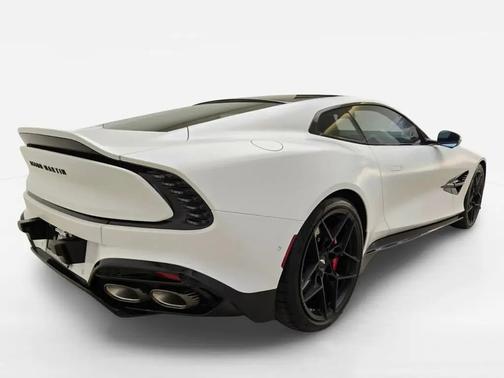 Satin Lunar White 2025 Aston Martin Vanquish Coupe