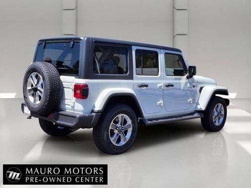 White 2021 Jeep Wrangler Unlimited Sahara