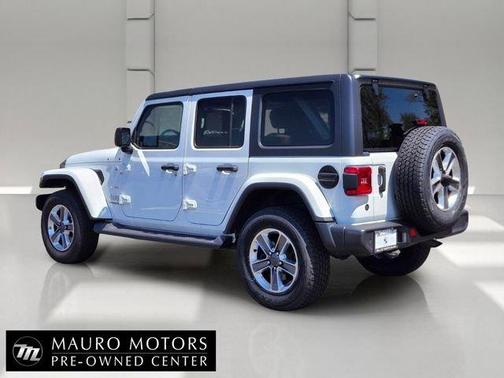 White 2021 Jeep Wrangler Unlimited Sahara