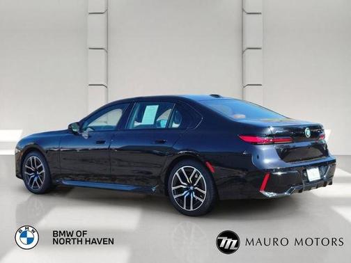 Black 2024 BMW 740 i xDrive
