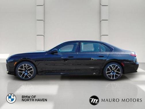 Black 2024 BMW 740 i xDrive