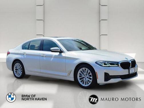 White 2023 BMW 530 i xDrive
