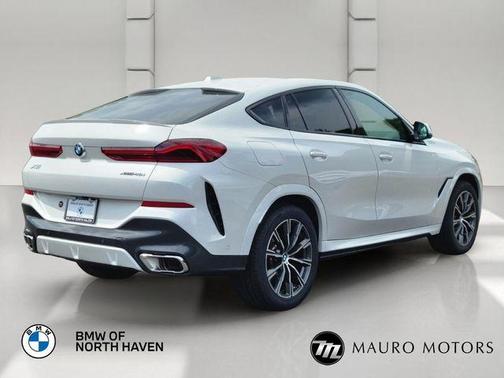 White 2024 BMW X6 xDrive40i
