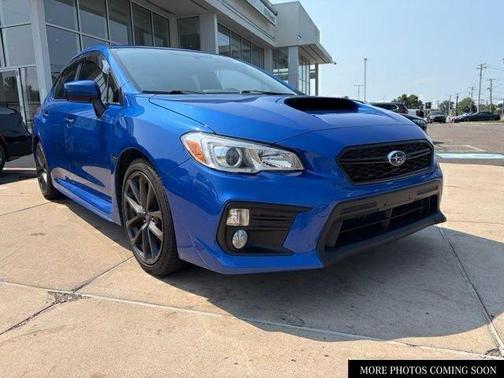 Blue 2018 Subaru WRX Premium