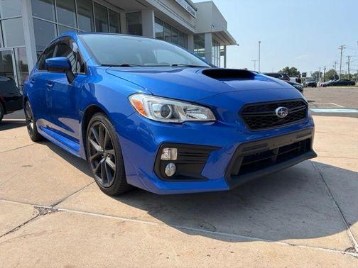 Blue 2018 Subaru WRX Premium