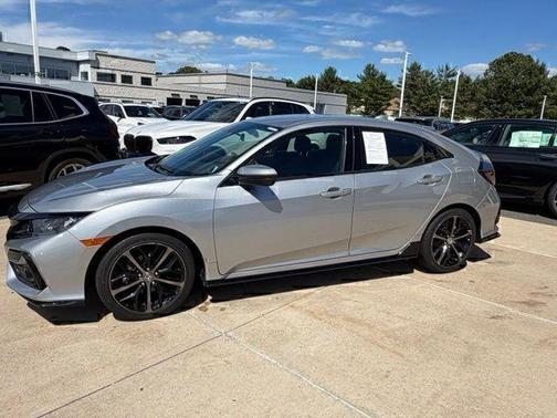 Silver 2021 Honda Civic Sport