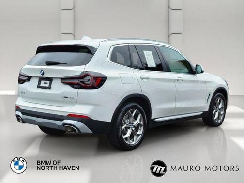White 2024 BMW X3 xDrive30i