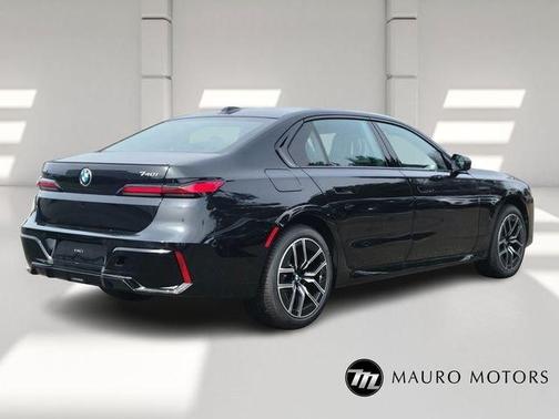 Black 2026 BMW 740 i xDrive