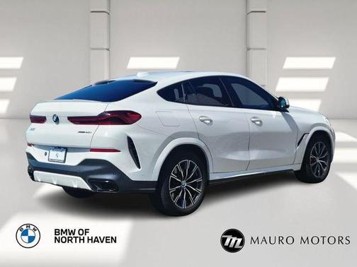 White 2021 BMW X6 xDrive40i
