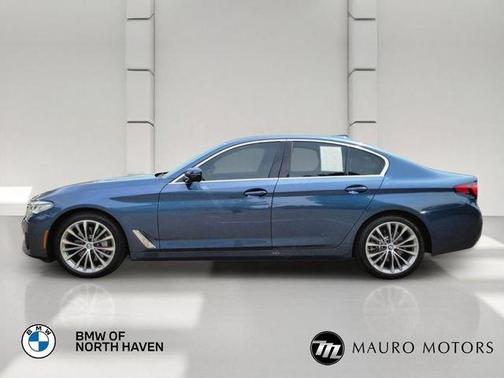 Blue 2023 BMW 530 i xDrive