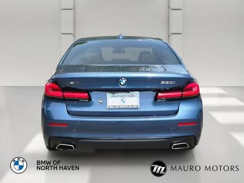 Blue 2023 BMW 530 i xDrive