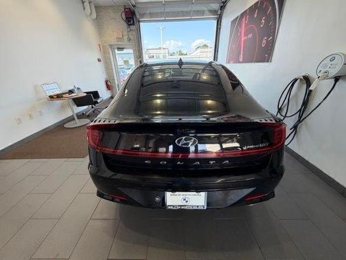 Black 2020 Hyundai SONATA Limited