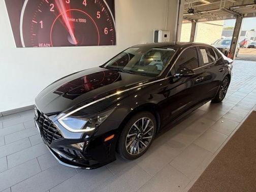 Black 2020 Hyundai SONATA Limited