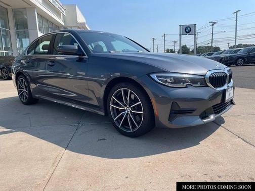 Gray 2019 BMW 330 i xDrive