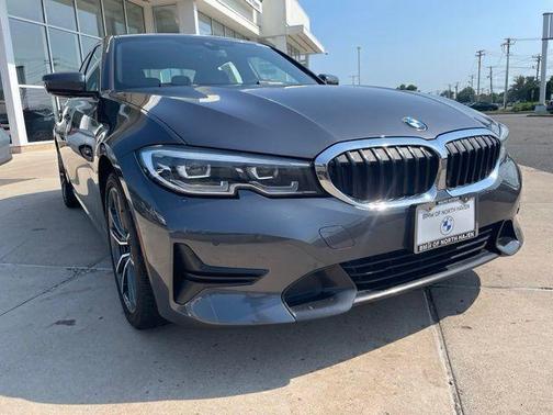 Gray 2019 BMW 330 i xDrive