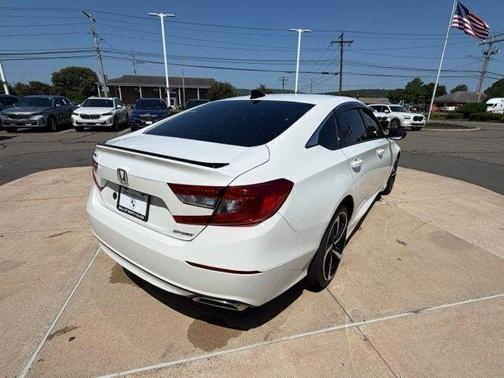 White 2022 Honda Accord Sport 1.5T