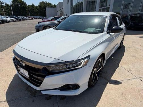White 2022 Honda Accord Sport 1.5T