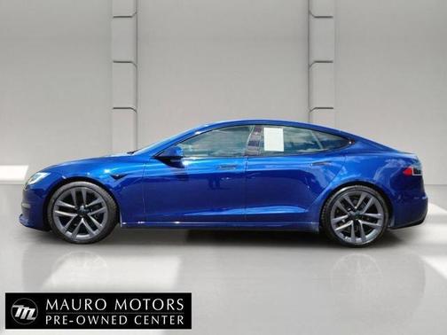 Blue 2021 Tesla Model S Long Range