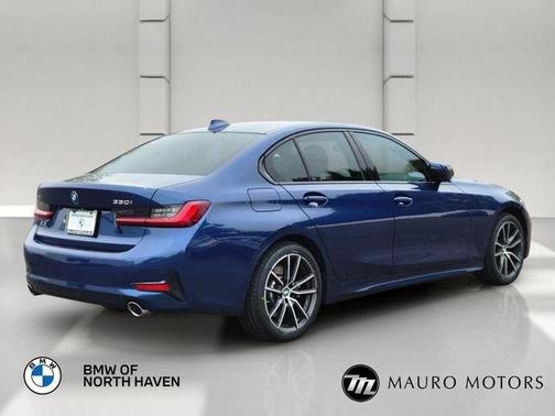 Blue 2022 BMW 330 i xDrive