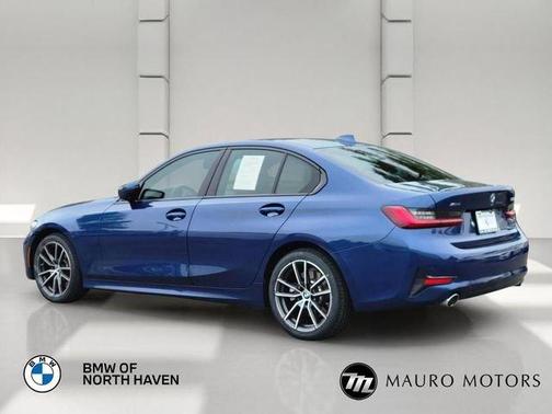 Blue 2022 BMW 330 i xDrive