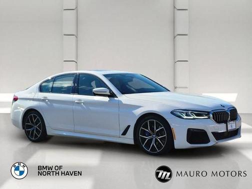White 2021 BMW 540 i xDrive